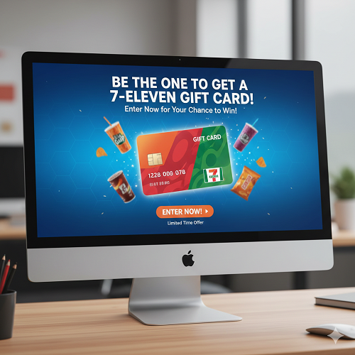 Be the one to get a 7 Eleven Gift Card